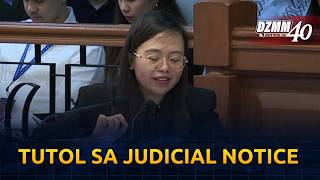 Just accusations, assumptions' Defense opposes judicial notice motion | DZMM (05 August 2026)