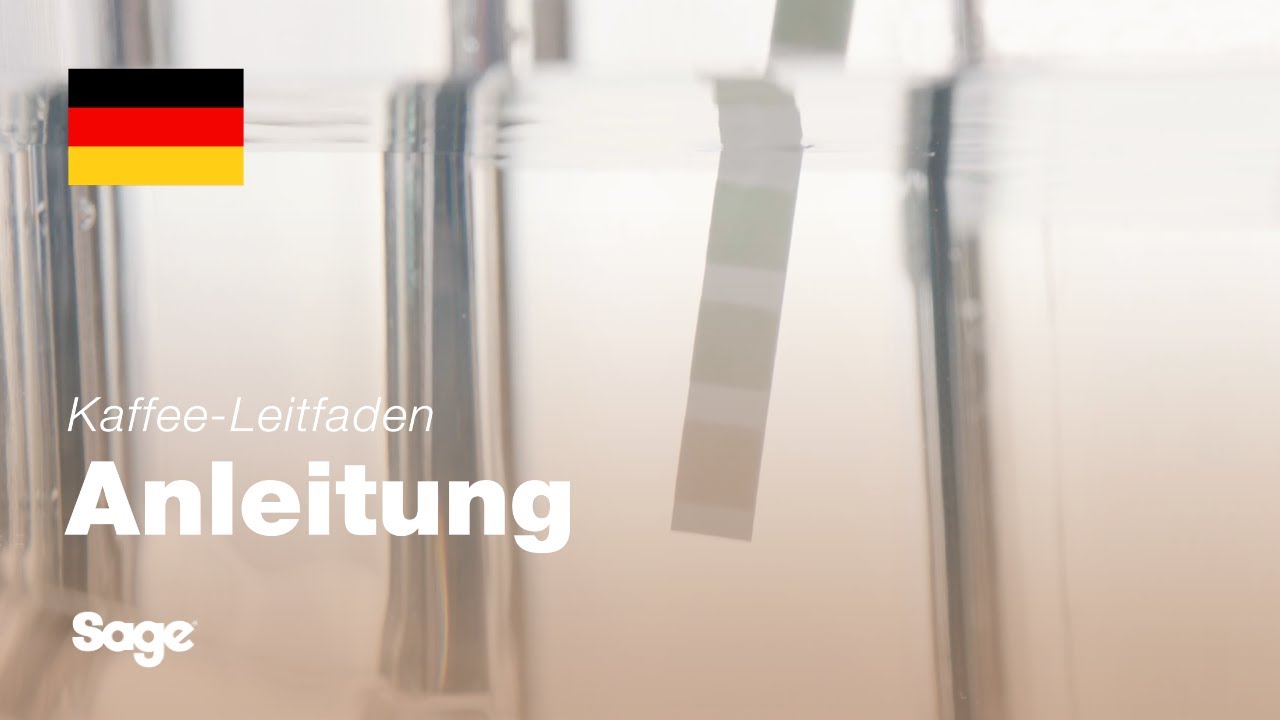 Testen und Festlegen der Wasserhärte