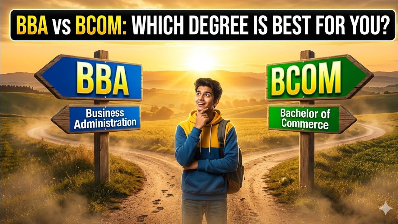 BBA vs BCOM - choosing your path