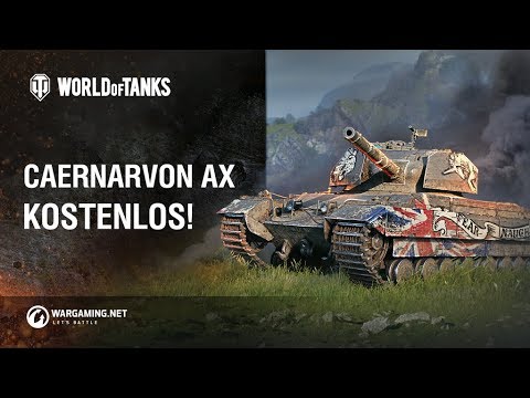 Britische Herausforderung: Caernarvon Action X kostenlos! [World of Tanks Deutsch]