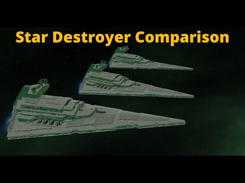 Imperial Star Destroyer Comparison AOTR 2.9.3
