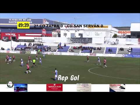 Goles  CD Zafra - CD San Serván  (07-11-2021)