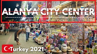 Alanya City Center 2021(complete) - Evening walkin