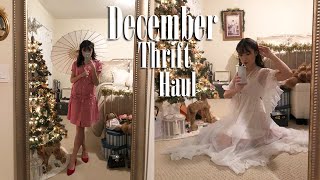 December Thrift haul | Carolina Pinglo