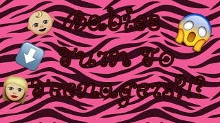 Babies Turn Into Teenagers?!?