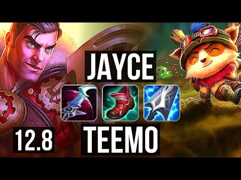 JAYCE vs TEEMO (TOP) | 9/3/11, Legendary, 300+ games | BR Diamond | 12.8