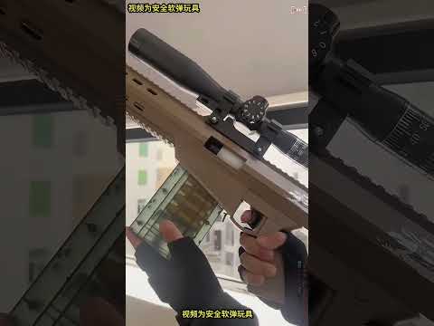 Unboxing the New Shell-Ejecting 98K & Barrett, Parent-Child PUBG Sniper Kit! #98K #Barrett