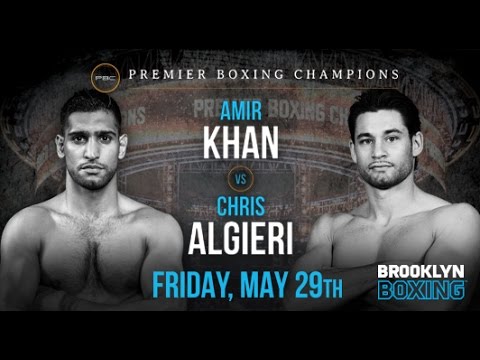 Amir Kahn vs Chris Algieri fight night champion 29/5/2015