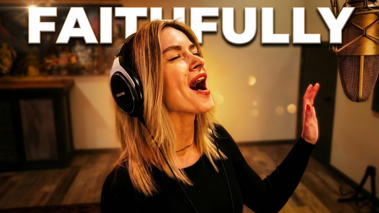 Faithfully Journey Cover - Kati Cher Vocal Performance - Ken Tamplin Vocal Academy