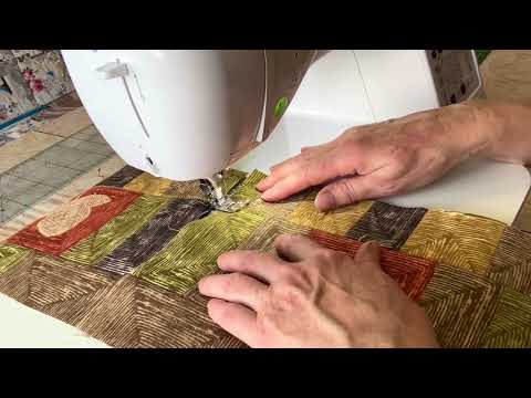 ASMR Quilting Craft Patchwork Design No talk