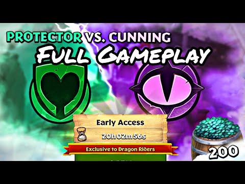 New PROTECTOR VS. CUNNING Gauntlet FULL GAMEPLAY - Dragons: Rise of Berk