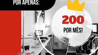 Você já imaginou ter seu escritório por apenas 200 reais?! 😍
