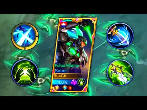 លេង​ SABER យក​ Spell Purify in MAYHEM | Mobile Legends✔