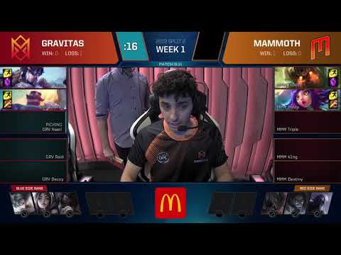 OPL 2019 - Split 2 Week 1 Game 5 - GRV vs. MMM