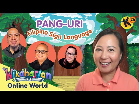 Pang-uri Filipino Sign Language Wikaharian Online World