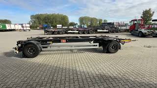 Remorque plate-forme Krone AZ18E / 2-axle drawbar trailer / BDF / NL-trailer / APK untill 0 | Image 4 - Autoline