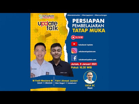 LIVE: Apa Kata Pelajar Sukabumi Soal Sekolah Tatap Muka yang Kembali Ditunda