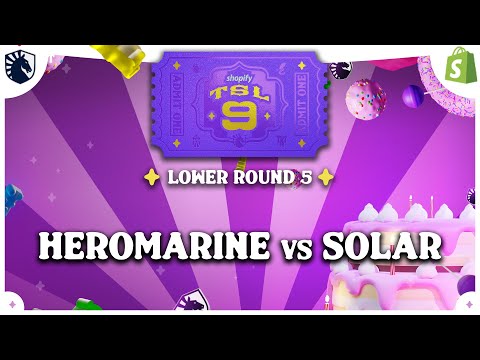 Solar vs HeRoMaRinE - Shopify TeamLiquid StarLeague 9 - Lower Round 5 - SC2