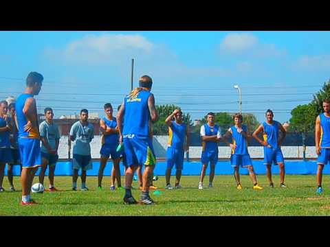 Entrenamiento de Alem 11/01/2016 Palabras del DT "El Lobo" Cordone