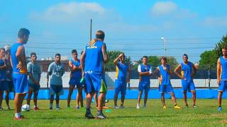 Entrenamiento de Alem 11/01/2016 Palabras del DT "El Lobo" Cordone