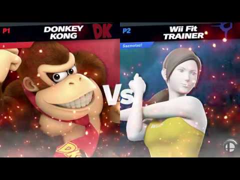 Winners Finals - SeDragons (Donkey Kong/WFT) vs Sazmotaz (Wii Fit Trainer) - UBS14 Smashketball