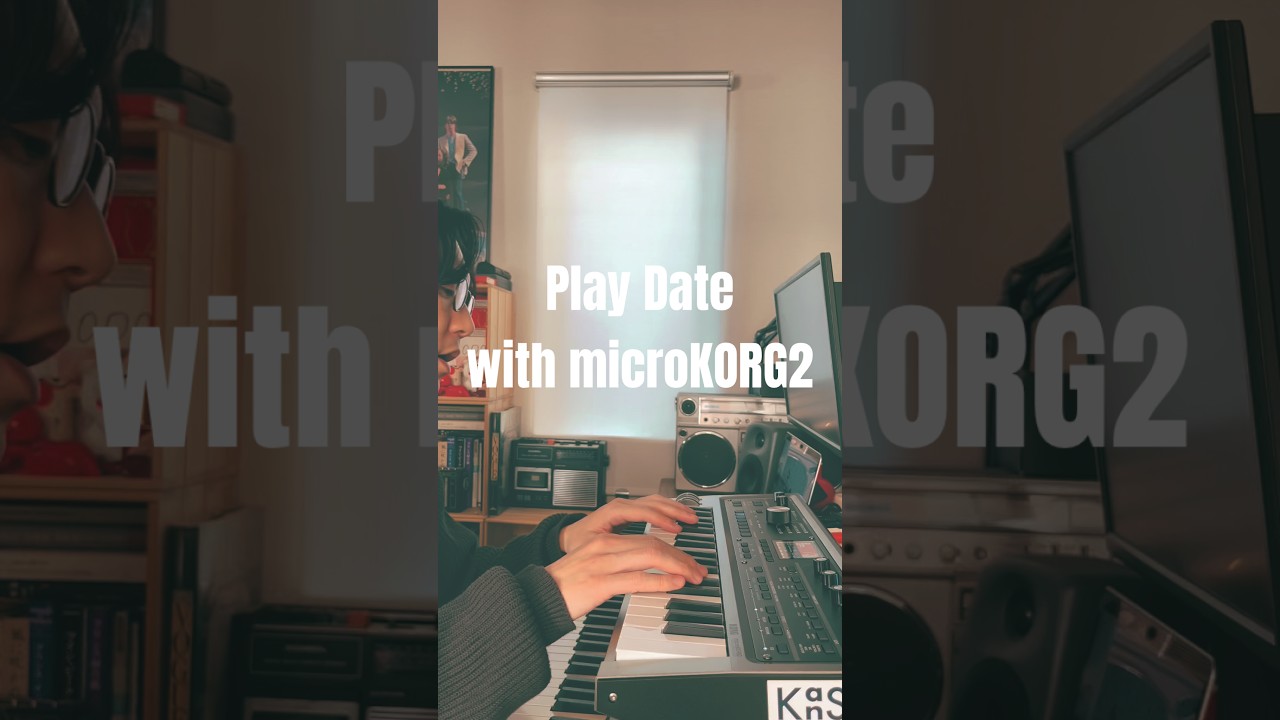 Kan Sano - Play Date with microKORG2 #kansano #korg #microkorg #microkorg2 #ピアノ弾き語り #synthesizer