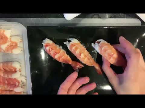 How to make Nigiri sushi with ebi / shrimps / Crevetten / Garnelen (Sushi class in Zürich )