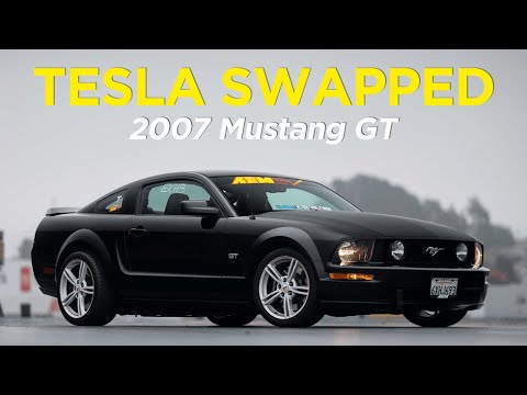 Building AEM EV's Custom Tesla-Swapped Mustang