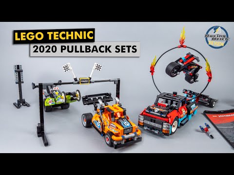 LEGO 42103 / 42104 / 42106 building review - the best Technic pullback sets in years!