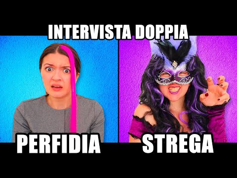 INTERVISTA DOPPIA PERFIDIA E LA STREGA CATTIVA DEL BOSCO! Sofì diventa Perfidia! | Me contro Te