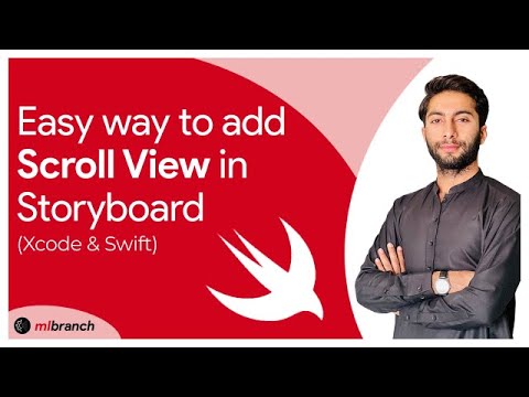How to add ScrollView in Swift Storyboard | Urdu | Hindi |