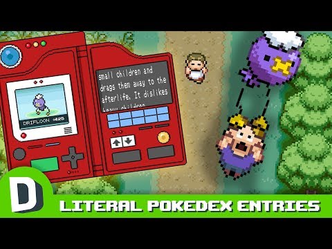 Kdyby byly záznamy v Pokédexu doslovné 1