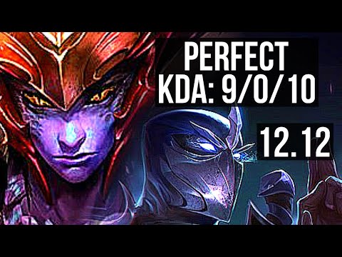 SHYVANA vs SHEN (TOP) | 9/0/10, Quadra, 69% winrate, Legendary | KR Diamond | 12.12