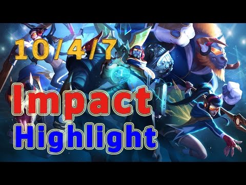 Highlight C9 Impact Ryze TOP vs Nautilus Patch 7.4