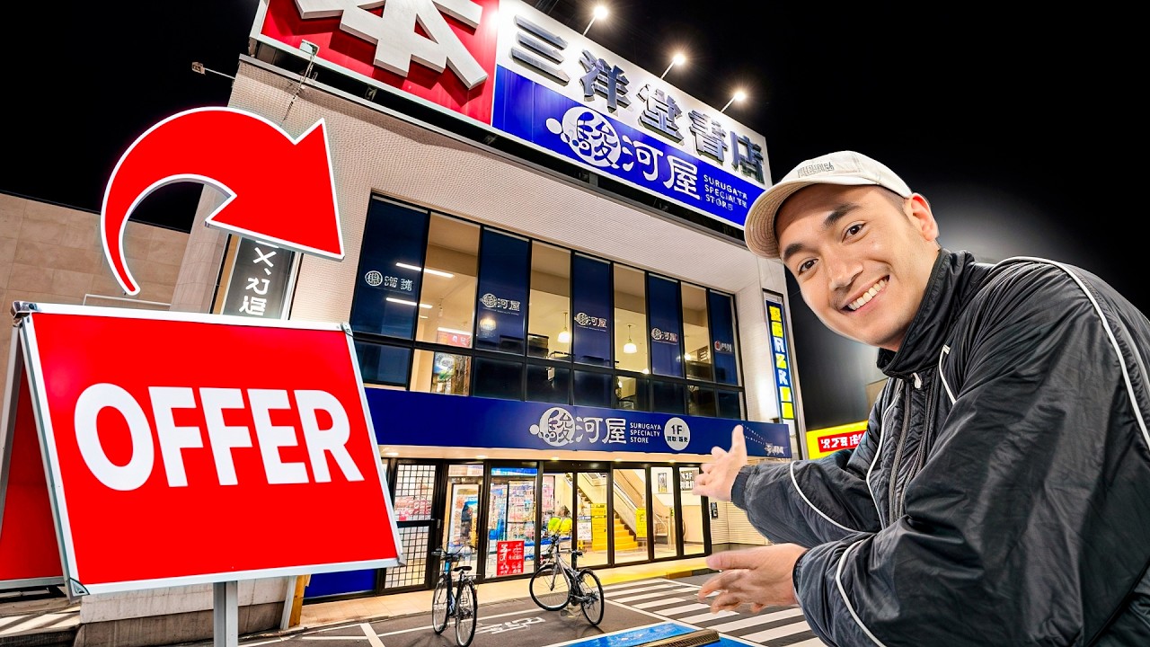 Primera vez en esta tienda de segunda mano en Japón… y estaba llena de tesoros