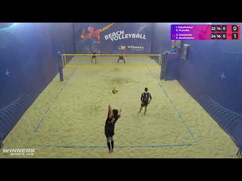 23:20 I. Kobylianskyi/R. Prytuliak- A. Kotelenets/K. Borshchenko 09.01.2023|Winners Beach Volleyball
