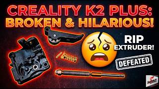 K2 Plus More Problems LOL | Broken Nozzle Tip | Coupler To Loose