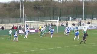 preview picture of video 'North Ferriby United 2 Worcester City 1 (15-3-14)'