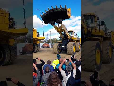 Biggest wheel loader at Bauma!