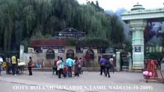 preview picture of video 'OOTY (UDAGAMANDALAM)  BOTANICAL GARDEN,TAMILNADU,INDIA (16- 10- 2009)'