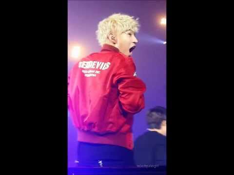 [FANCAM] 130803 Super show 5 BKK - Henry got pushed by donghae