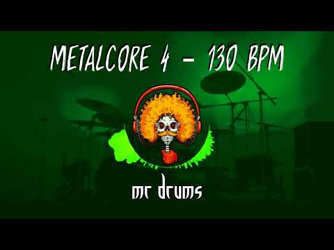 Metalcore 4 - 130 BPM | Backing Drums | Only Drums
