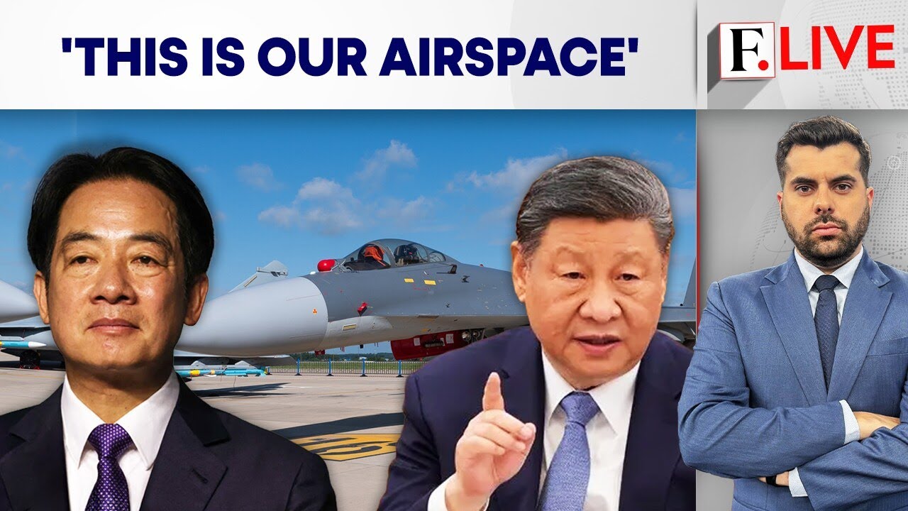 China Patrols Around Taiwan, Calls it 'Chinese Airspace'  | Firstpost Live