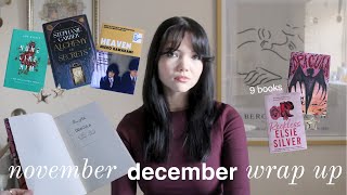 november + december wrap up | alchemy of secrets, dracula etc.