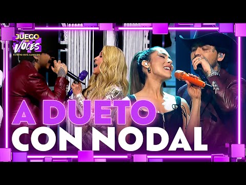 Christian Nodal nos DELEITÓ con este DUETO junto a Yuri y María León | Juego de Voces 2025