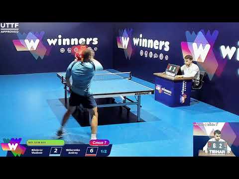 Bilobrov Vladimir - Skliarenko Andrey. WINners. CUP Table Tennis 7 12.01.2021 14:45