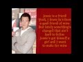 Glee - Jessie's Girl (lyrics) 