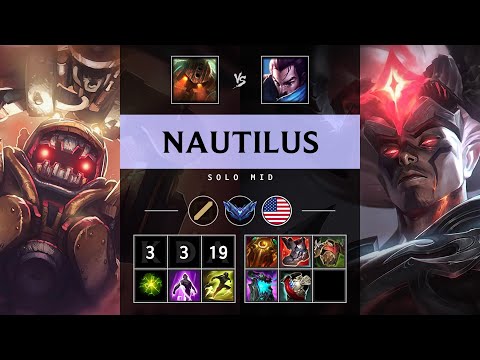Nautilus Mid vs Yasuo - NA Diamond Patch 25.16