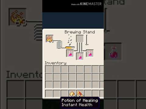 How To Make POTION OF HEALING In Minecraft Pocket Edition