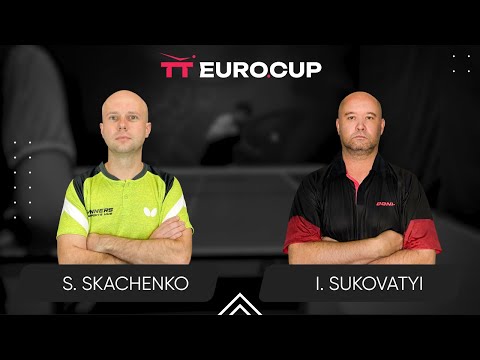12:50 Serhii Skachenko - Ihor Sukovatyi 21.10.2024 TT Euro.Cup Ukraine Master. TABLE 4
